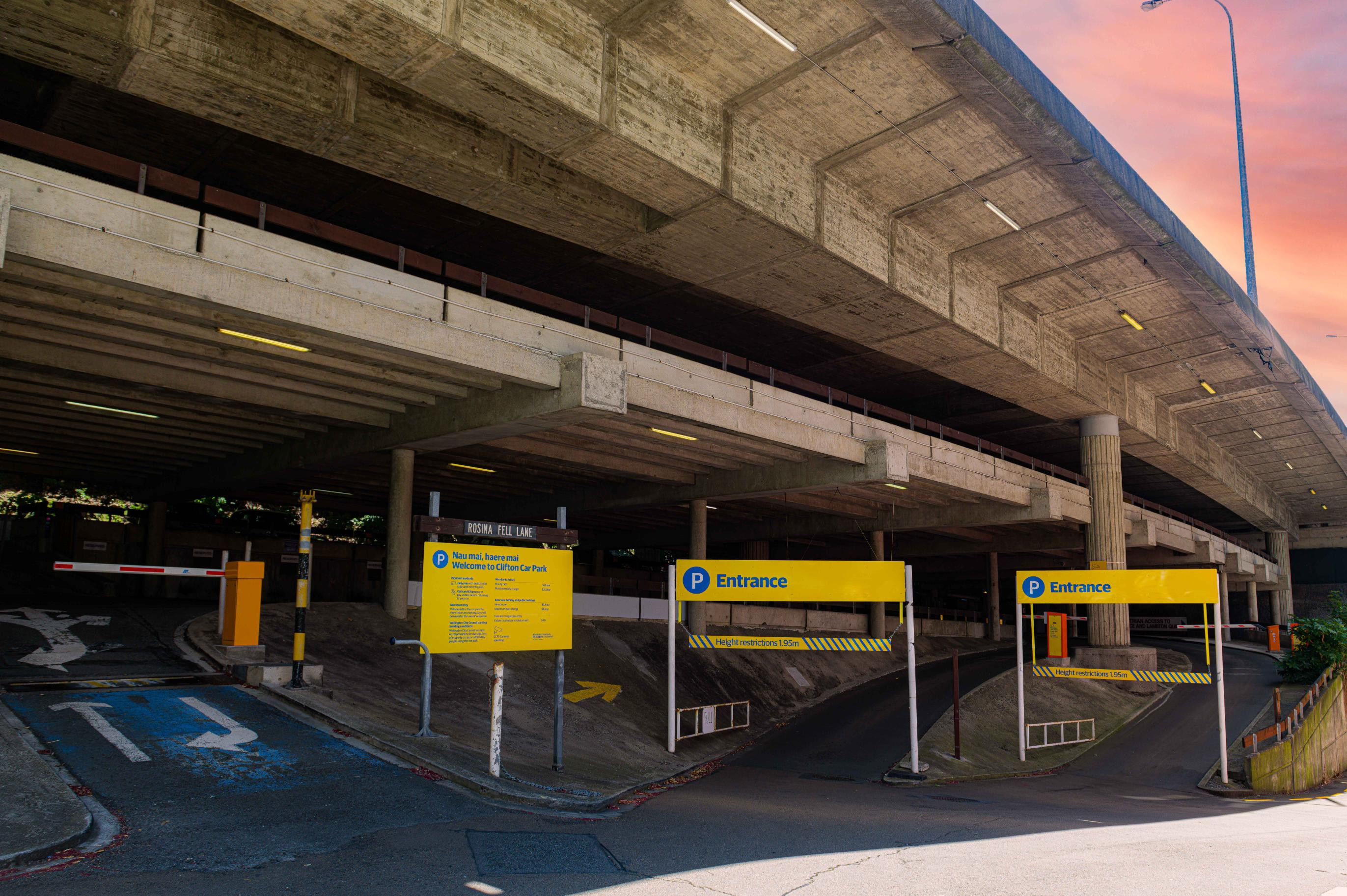 Central city car park buildings Parking Wellington City Council