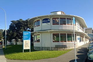 The exterior of the Johnsonville Community Centre.