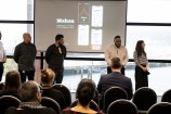 Mataaho Aronui Māori strategy team and Councillor Jill Day at Mahau launch