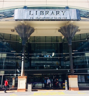 Image of central library frontage