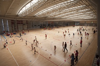 Image of children playing in ASB sports centre