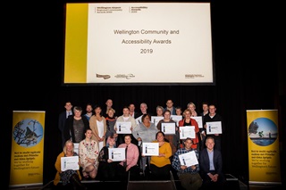 Image of winners of Community and Accessibility awards