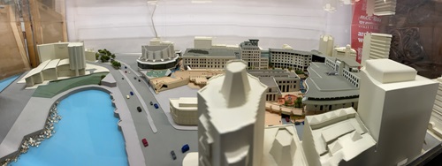 A model of Civic Square.