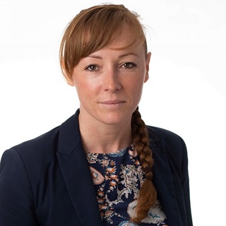 A headshot of Hayley Moselen, who manages the Resilient Buildings Team, responsible for the Earthquake-prone Building Programme for Wellington City.