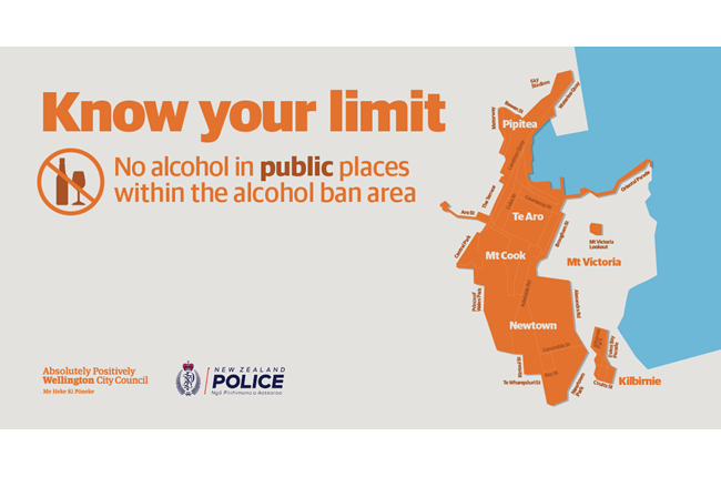 Safer Wellington Social Contract: Police Focus on Alcohol-free Zones