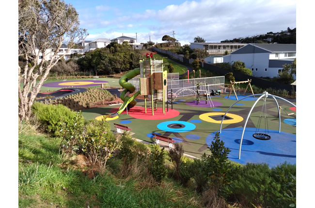 Pukehuia Park opening in Newlands 