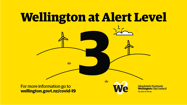 Landscape creative for Alert Level 3 