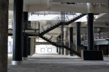 Central stairwell, ground floor Te Matapihi.