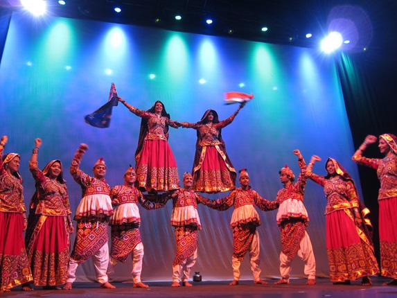 Diwali dancers.