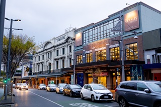 St James Theatre on Courtenay Place.