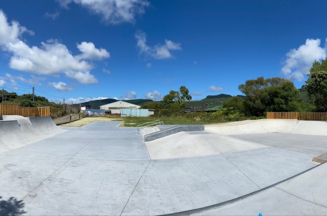 First upgraded skatepark from Council’s Skate work programme