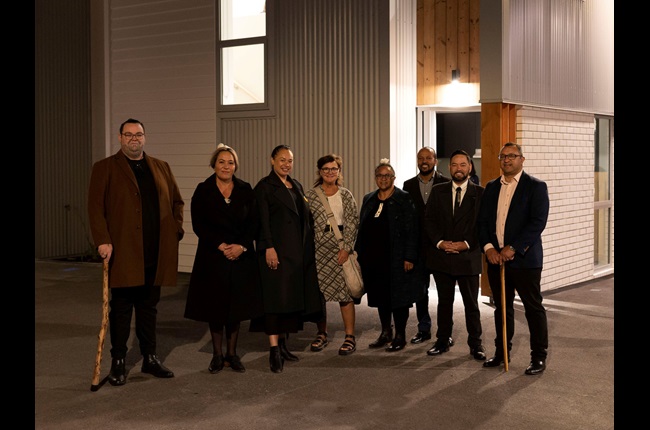New whānau-focused social housing officially opened in Brooklyn