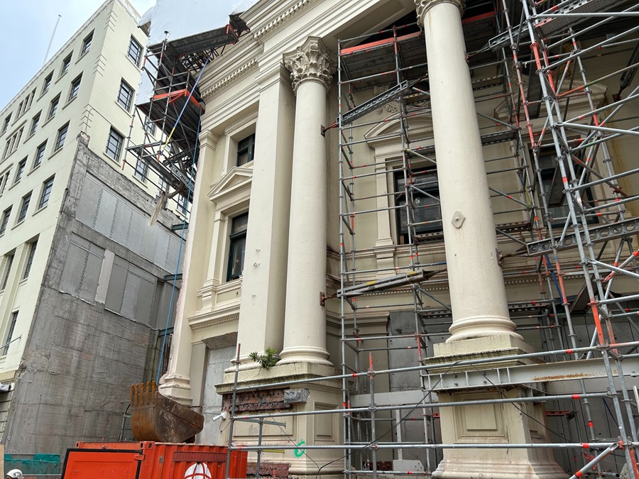 Behind The Hoarding: Town Hall Site Visit - News And Information 