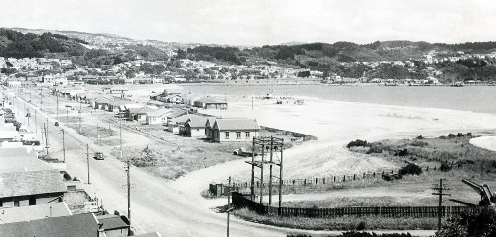 Seatoun Road (Rongotai Road) in 1956