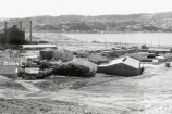 Evans Bay Powerstation and new runway 1957