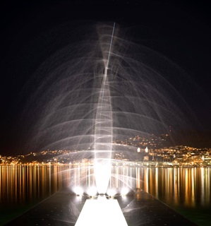 Water Whirler on the Wellington waterfront.