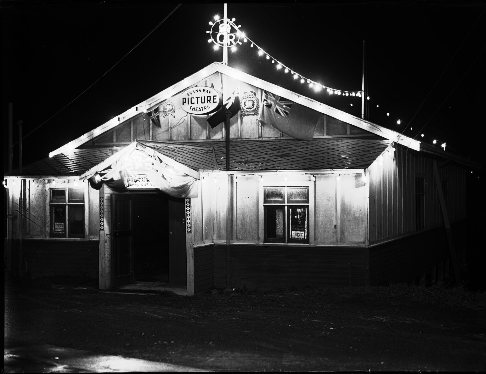 Evans Bay Picture Theatre in 1937. 