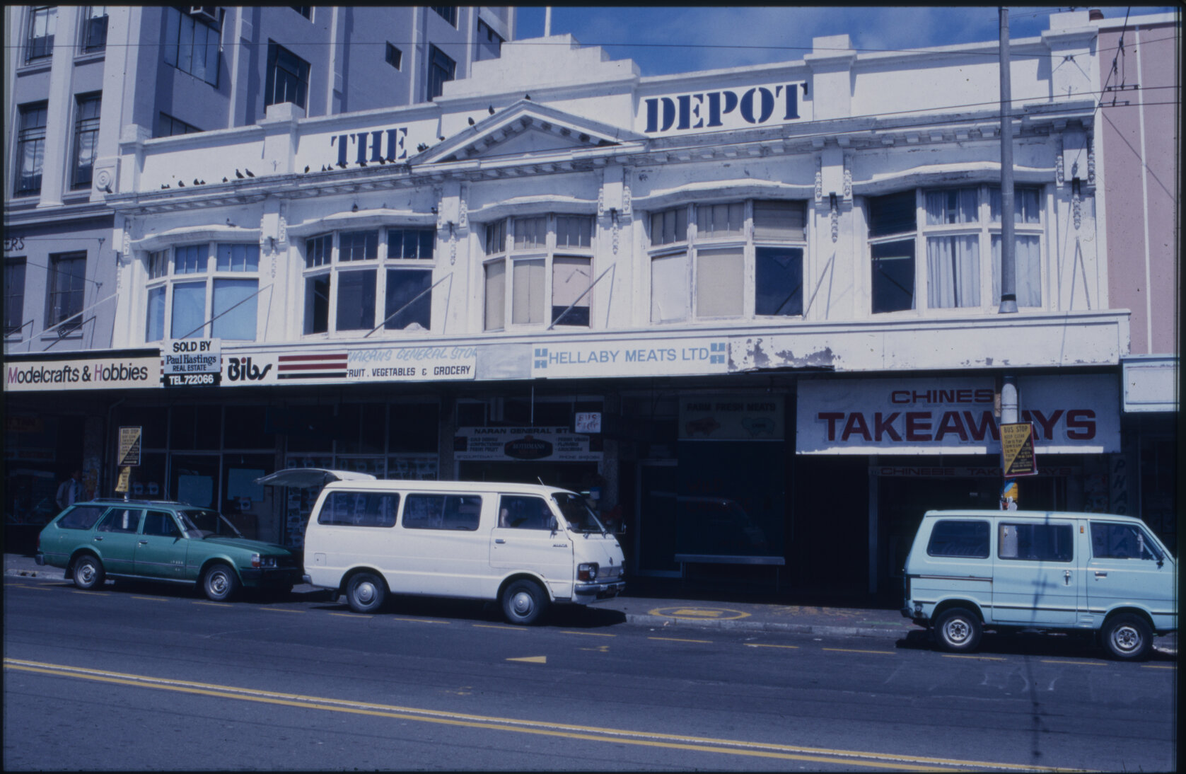 Depot Theatre Courtenay Place in 1993. 