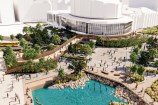 Te Ngakau Civic Square Precinct Development MFC indicative concept render