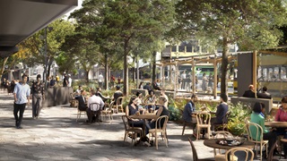 Courtenay Place render.