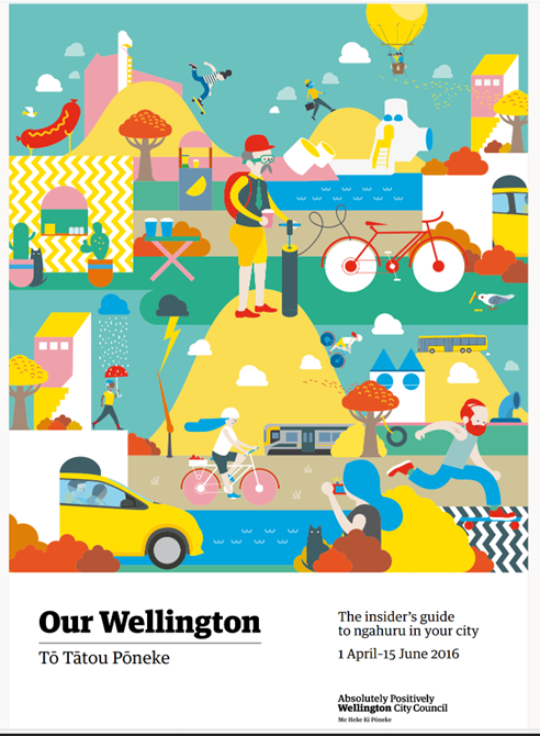 Our Wellington magazine cover autumn 2016. 