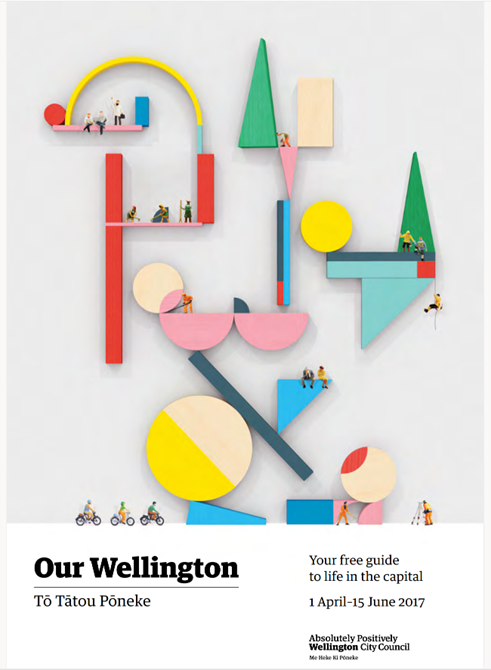 Our Wellington magazine cover autumn 2017. 