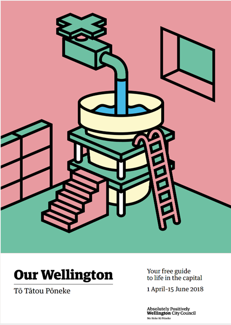 Our Wellington magazine cover autumn 2018. 