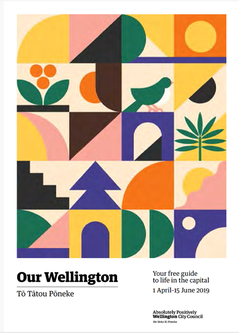 Our Wellington magazine cover autumn 2019. 