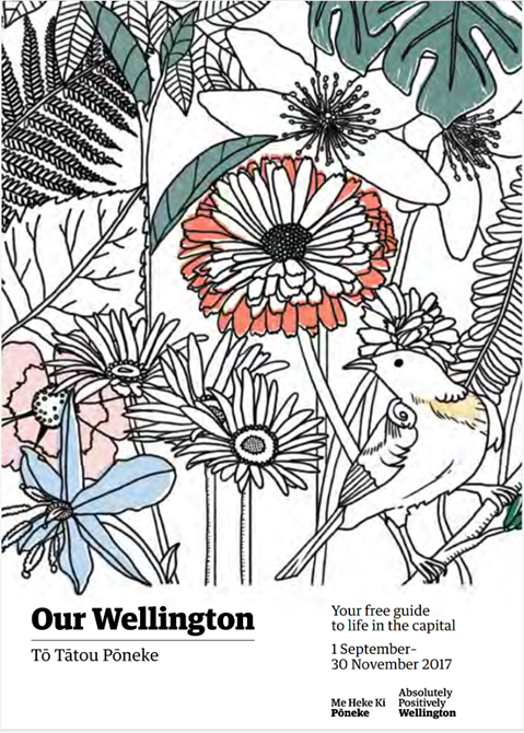 Our Wellington magazine cover spring 2017. 