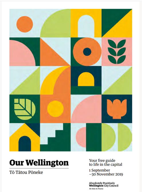 Our Wellington magazine cover spring 2019. 