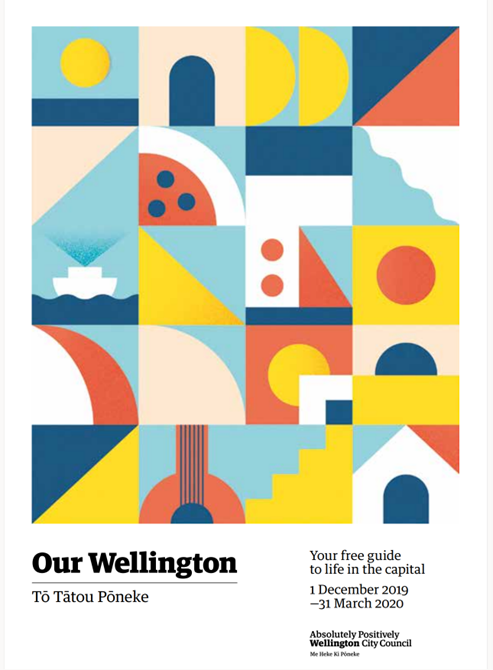 Our Wellington magazine cover summer 2019-20. 