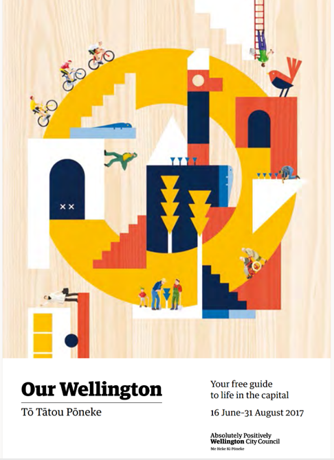 Our Wellington magazine cover winter 2017. 
