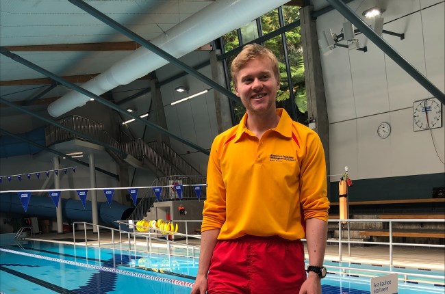 On the front lines: Meet soldier and lifeguard James Mallett