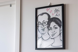 Artwork in the home of Avinash and Shrinidhi 