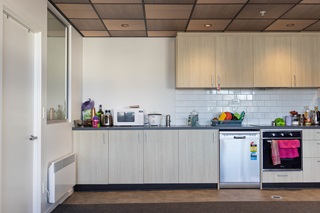 Image of a Te Kainga kitchen