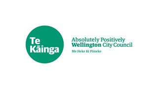 Logo for Te Kāinga and WCC