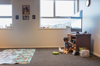 Image of a child's playroom in Te Kāinga