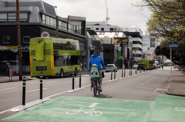 How people have been using the Newtown to city bike route