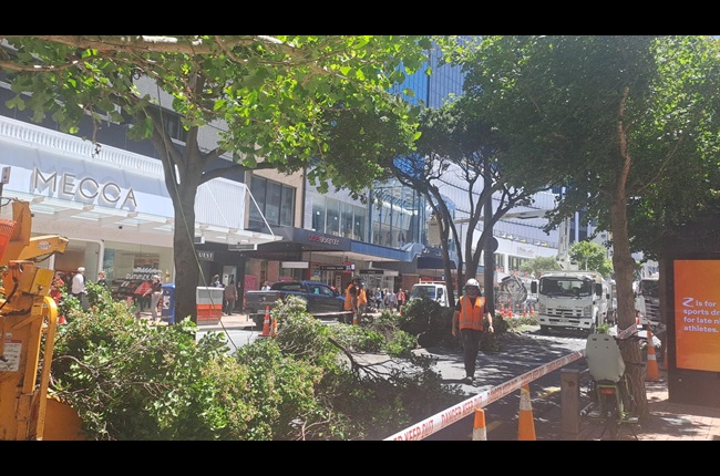 Lambton Quay closure for critical maintenance a success