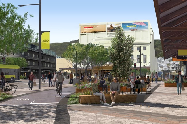 New design shows revitalised Courtenay Place 