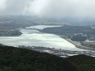 Te Awa o Porirua viewed from Rangituhi.