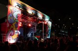 Crowd of people on a stage.