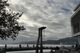 Wellington waterfront with a bridge in the background.