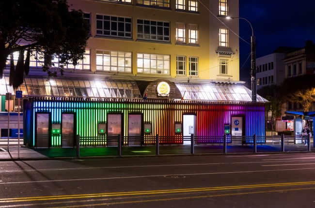 Inglewood Place toilets bring colour, accessibility and convenience to the area