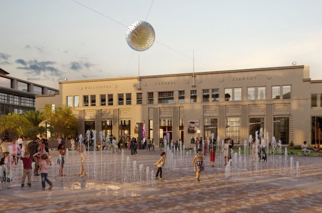 Streetworks start in preparation for Te Ngākau Civic Precinct reopening
