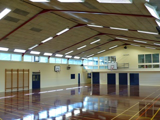Inside Nairnville Recreation Centre