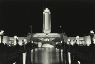 Tower Block and main Reflecting Pool at the Centennial Exhibition, 1939.