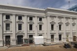 Exterior view of Town Hall from Te Ngākau