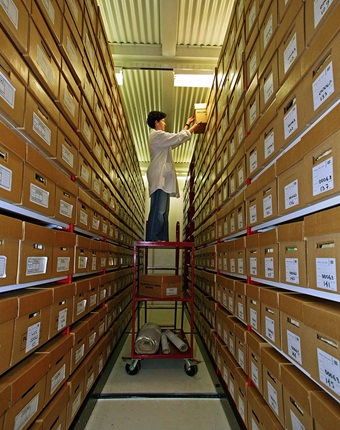 Photo of an archive records