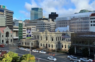 The Supreme Court Buildings in Wellington City.
